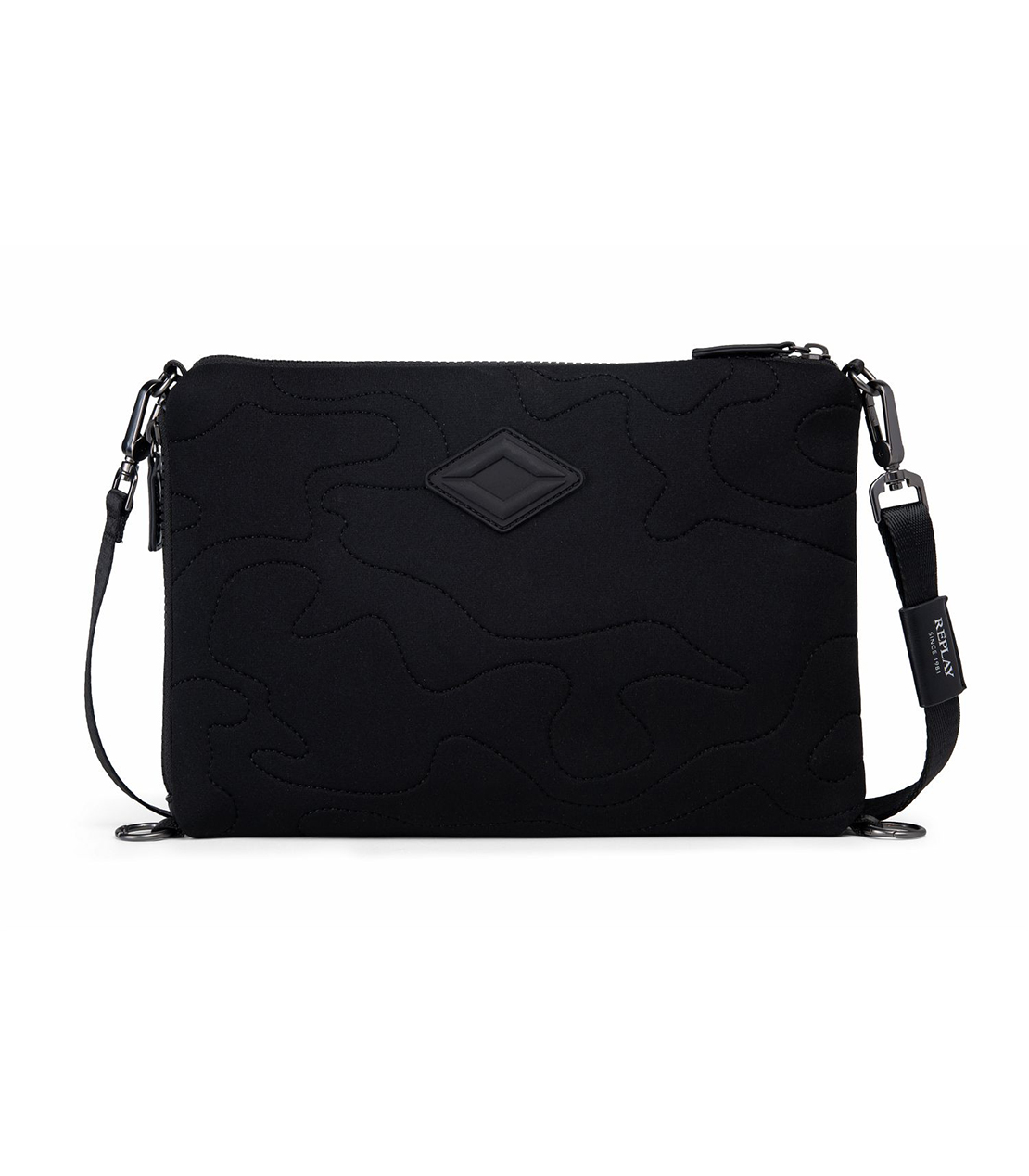 シンセティックジップスクエアーサコッシュ 詳細画像 ブラック 2